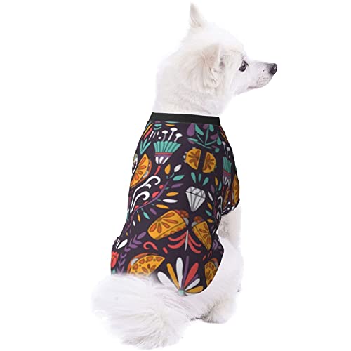 Pijamas Suaves para Mascotas, tiburón Colorido, Cachorro Submarino para Perros, Atuendo Informal, Ropa para Mascotas, Sudaderas con Capucha, Ropa cálida para Mascotas