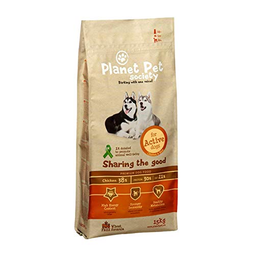 Planet Pet Active Pollo y Arroz 15kg