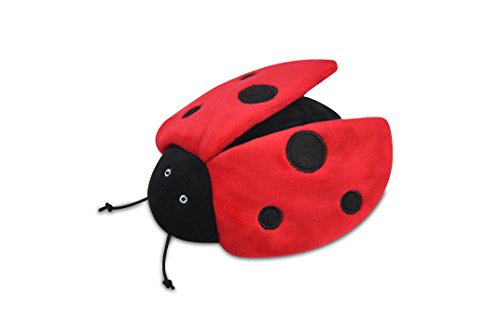 P.L.A.Y. (Pet Lifestyle And You) Bugging out Toy Collection Lola The Ladybug con Squeaker Pet Toy