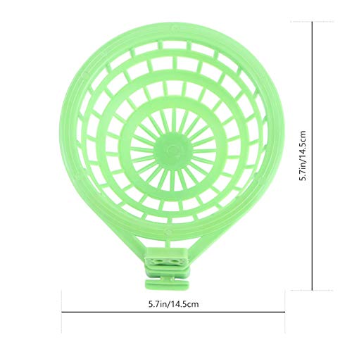 POPETPOP 2 Piezas de Plástico Pájaro Canario Nido Hueco Jaula Colgante Herramienta para Incubar Pan Pinzón Loro Paloma Canaria Nido Bol para Cría de Aves Nido para Incubar