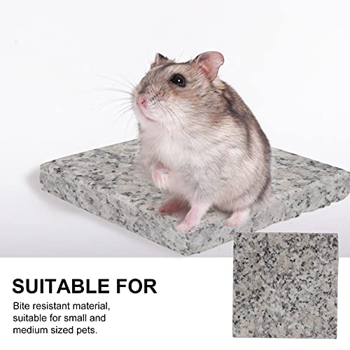 POPETPOP 2 Pzas Cama de Conejillo de Indias Cama de Conejito para El Verano Alfombrilla de Refrigeración de Mascotas para Conejos Conejitos Chinchillas Cama de Refrigeración de Mármol