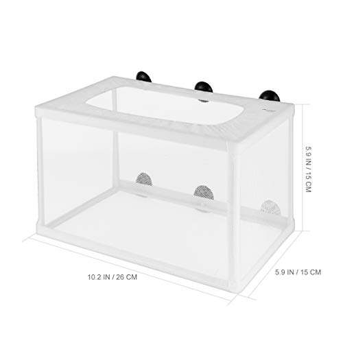 POPETPOP Caja de cría de peces para acuario, caja de cría de peces, caja para criadero de peces de tamaño grande