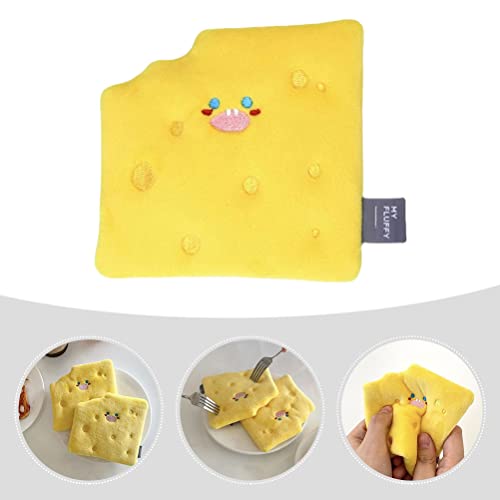 POPETPOP Pastilla de renovión de Queso de Peluche Pista de forrajeo para Mascotas Perro Resistente a la mordida Perro Sniffing Mat Mat