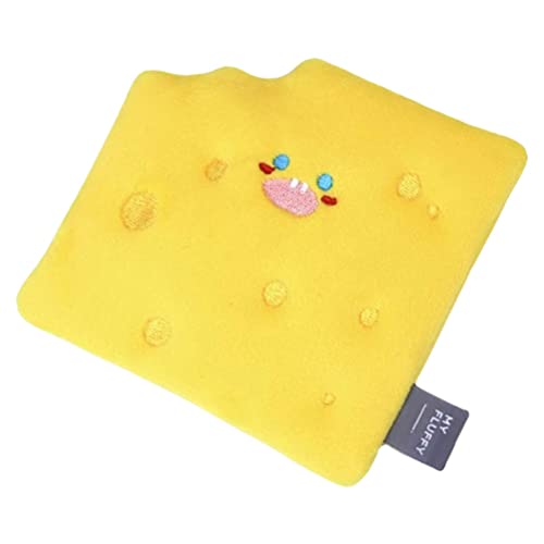 POPETPOP Pastilla de renovión de Queso de Peluche Pista de forrajeo para Mascotas Perro Resistente a la mordida Perro Sniffing Mat Mat