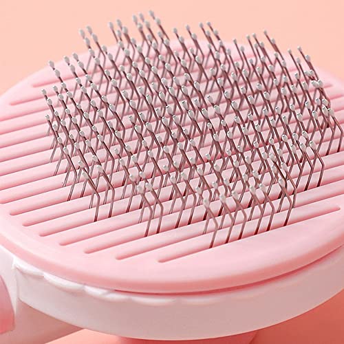 Poseca Brosse pour Chien Slicker, brosse de toilettage pour Chien, brosse pour Chien brosse pour Chat brosse de toilettage pour animaux de compagnie pour Chiens et Chats à poils mi-Longs