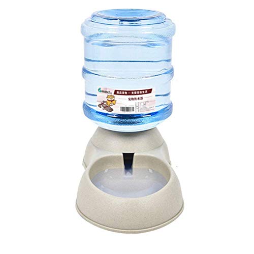 ppactvo Dispensador Automático De Comida Y Agua - Comedero Y Bebedero para Perros Gatos Animales - Dispensadores De Pienso para Mascotas Gray,Water Feeder