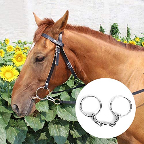 【???????ó? ?? ?????? ?????】Broca de Anillo Multiusos, Broca de Anillo Multiusos, Broca de Anillo de Acero Inoxidable Herramienta de Caballo Resistente Anillo de Caballo para Cabal