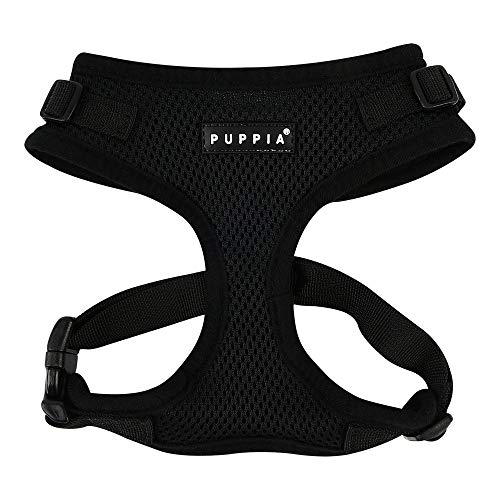 PUPPIA Ritefit Harness, Polyester, Negro, S