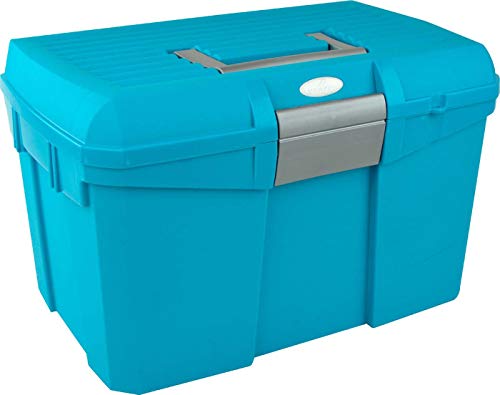 Reitsport Amesbichler Caja de limpieza Norton, color turquesa/gris