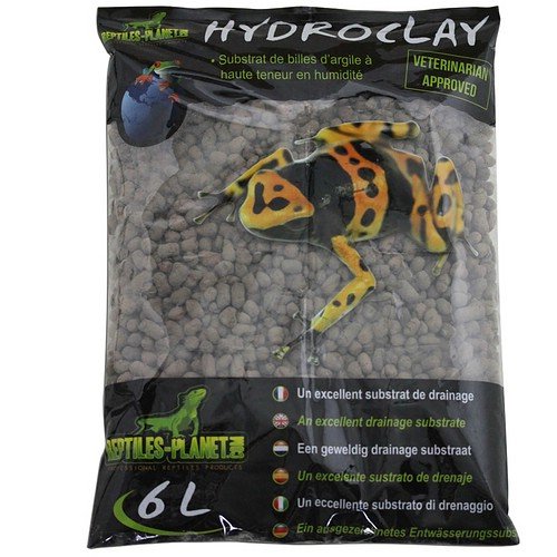 Reptiles Planet Hydroclay - Sustrato de Drenaje para terrarios Tropicales, 6 litros