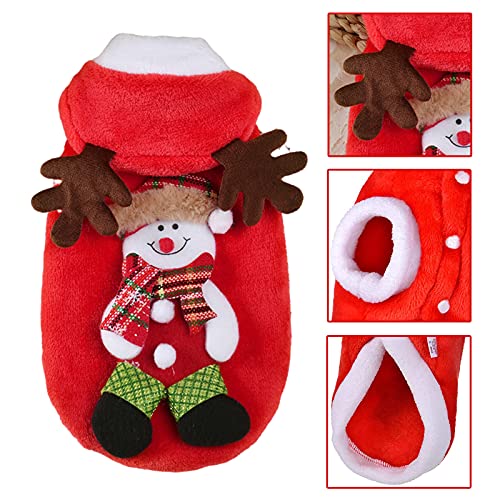 Ropa NavideñA Para Perro Traje De Perros De Navida Perro Gato Reno De Navidad Disfraz Disfraz De Navidad Para Mascotas, Disfraz De Navidad Para Cachorro, Para Cachorros Y Gatitos, Navidad (TamañO: M)