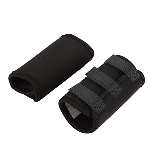 SALUTUYA 1 par de Abrazaderas para Patas Delanteras para Perros, Abrazadera para Perros ACL para prevenir Lesiones y esguinces en Las piernas(Black, M Code)