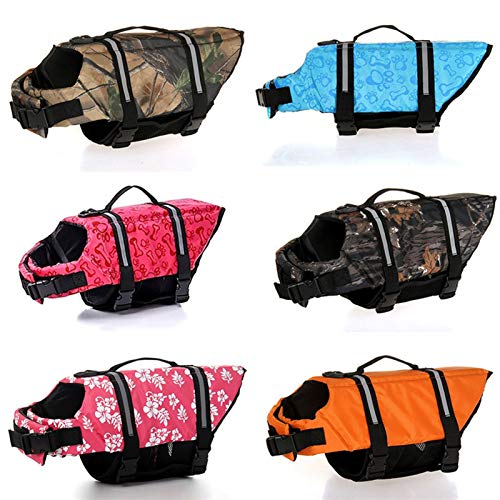 SASCD Ropa de Perro Reflectante para Perros de Seguridad Ropa para Perros para Perros Grandes Verano Chihuahua Tshirt Yorkshire Terrier Ropa para Mascotas Chaqueta de Vida Impermeable