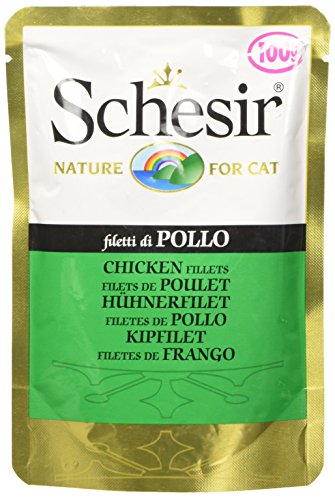 Schesir Gato Sobres 100 gr filetes de Pollo