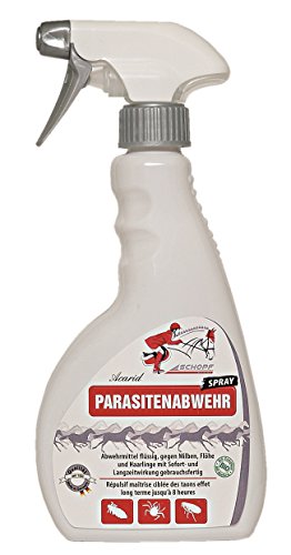 Schopf Acarid - Producto antiparásitos (500 ml, para animales, caballos contra ácaros, piojos y pulgas)