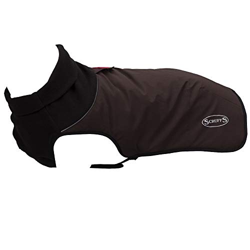 Scruffs Chaqueta térmica Acolchada Reflectante para Perro, XXXL/70 cm, Color Chocolate, PET/RCD/938451