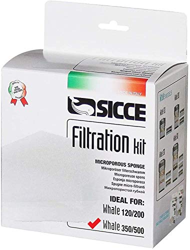 Sicce 957417 - Esponjas de Repuesto para Filtro Exterior Whale 350-500 (4 Unidades)