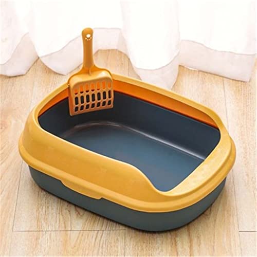 SKROWHN Caja DURATORIBLE Caja DE LACKTER Pet Anterior DE Pet Pet Pet Bandeja TOPT Entrada Cats Bedpan Cerca Alta Cats GATS Kit DE Entrenamiento DE Inicio (Color : A)