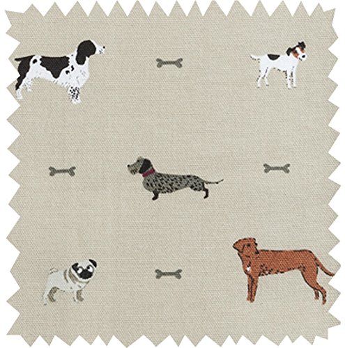 Sophie Allport Woof - Colchón de cama para mascotas, tamaño grande