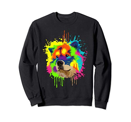 Splash Art Chow Chow Dueño De Un Perro Regalo Perros Sudadera