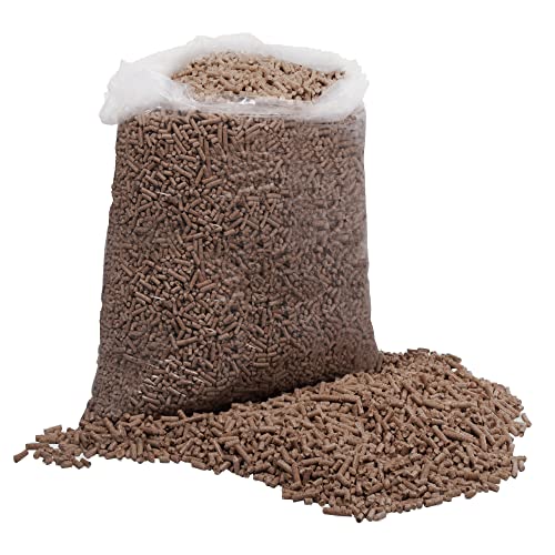 SPRINGOS Granulado de madera, 15 kg, para mascotas, animales pequeños, producto natural, granos, arena para gatos