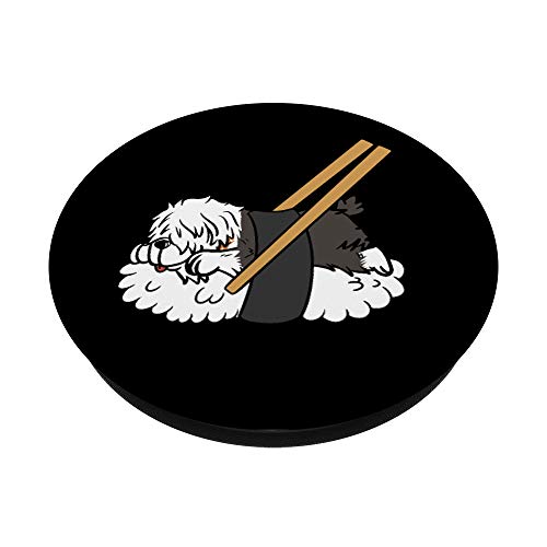 Sushi Bobtail Perro PopSockets Agarre y Soporte para Teléfonos y Tabletas