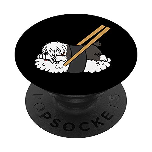 Sushi Bobtail Perro PopSockets Agarre y Soporte para Teléfonos y Tabletas