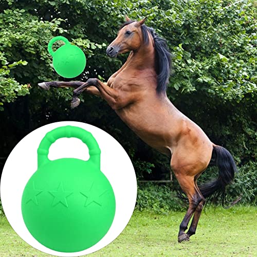 T TOOYFUL Pelota de Juguete de Caballo con Aroma de Fruta Doctor Horse Perros Estable Patio Juguete - Verde Claro