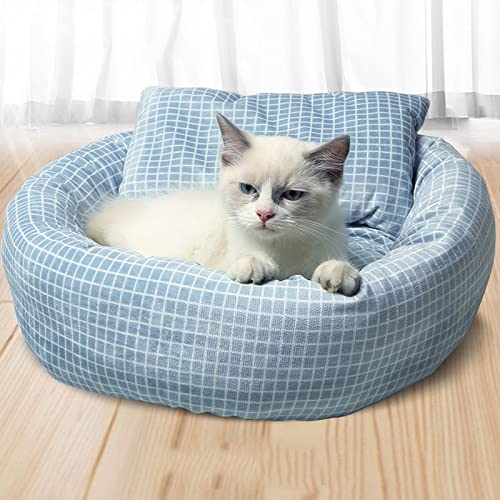 Tartas de huevo rojas netas nido de gatos casa de gatos temporadas mascotas calor de invierno, nido de perro, productos para gatos engrosamiento de la cama de invierno para gatos-Promoción gris, di