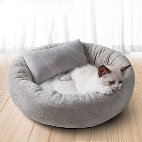 Tartas de huevo rojas netas nido de gatos casa de gatos temporadas mascotas calor de invierno, nido de perro, productos para gatos engrosamiento de la cama de invierno para gatos-Promoción gris, di