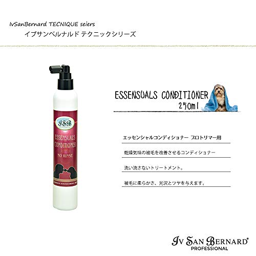 Technique Essensuals - Acondicionador para Perros - 250 ml - Tonifica y Mejora la Estructura del Pelo - Artículos de Higiene para Perros - IV San Bernard