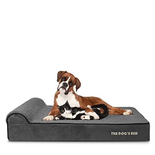 The Dog’s Bed - Cama ortopédica para perro, cama de espuma viscoelástica impermeable prémium