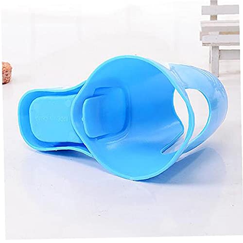 Titular de la botella de agua del hámster botella de bebida del animal doméstico automático dispensador automático Base Soporte para Ratas hámsteres Animales Pequeños azul 1PC materiales duraderos