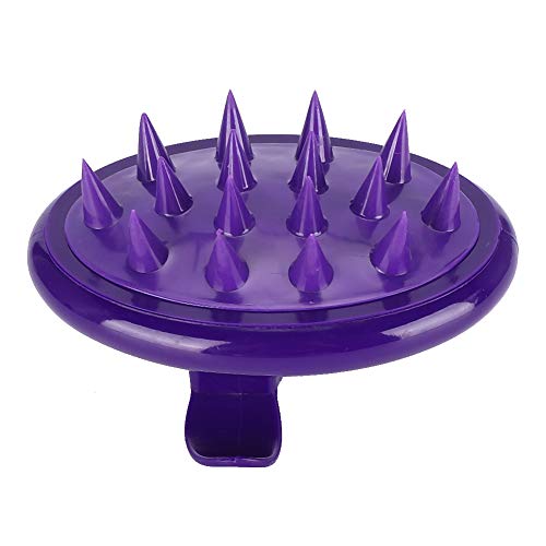 Tomanbery Cepillo de baño para Perros de 3 Colores, Cepillo de baño para Perros, Pelo Largo, Cepillo para champú para Mascotas, para Lavar Mascotas, Perros, Gatos, Caballos para bañar(Purple)