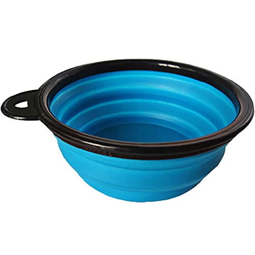 TOSSPER Alimentador del Agua del Perro Plegable Recipiente para Perros Portátil De Viaje del Perro Casero Envase De Alimento Cuencos para Su Comida Aire Libre para Mascotas