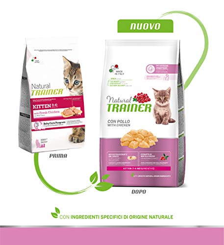 Trainer Natural Cat Kitten con Pollo 1,5 kg x 6-9000 g