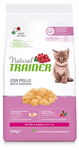 Trainer Natural Cat Kitten con Pollo 1,5 kg x 6-9000 g