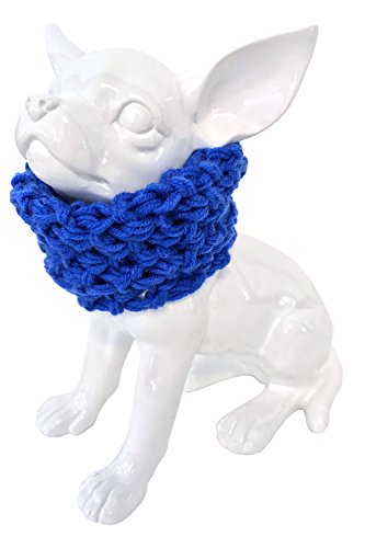 Trilly tutti Brilli SID, Bufanda Circular para Perro, Azul, M