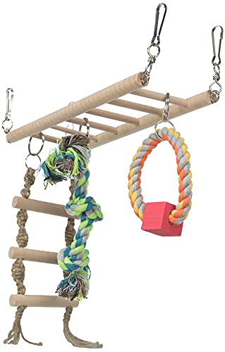 Trixie Columpio Juegos Escalada para Hámsters, 29 × 25 × 9 cm, Pequeños Mamíferos