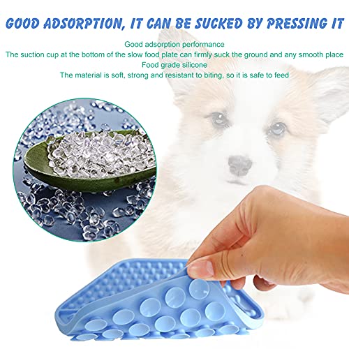 TruuMe Pet Lick Mat, Dog Lick Pad, Almohadilla para Lamer Perros, Alimentación Lenta y Alivio de la Ansiedad, Succión Súper Fuerte, Comida para Perros, Yogur o Mantequilla de Maní