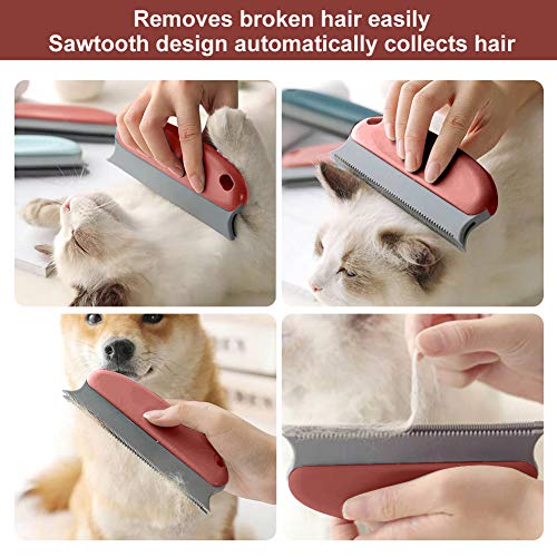 TUKNON Quitapelos para Mascotas, Pet Hair Remover, Limpiador de Pelo de Mascotas, Cepillo Reutilizable Lavable del removedor del Pelo del Animal doméstico para el sofá de la Ropa de la Alfombra