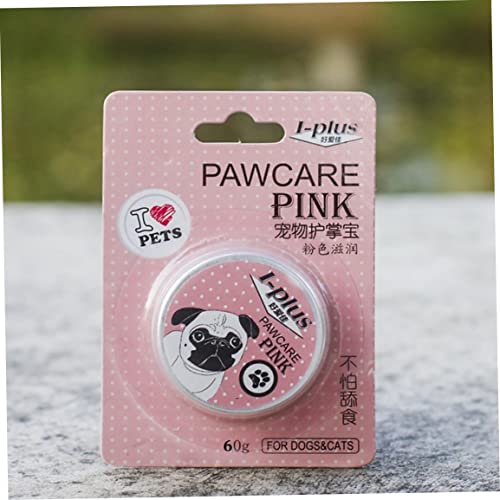 Uayasily Bálsamo De Cera De Pata De Nariz Orgánica para Perros Snout Foot Pad Almohuete De Ungüento Crema Crema Hidratante para K9 O De Piel De Piel De Piel Seco