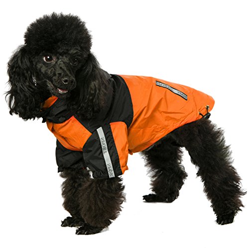 urbanpup Naranja/Negro cortavientos para hombre