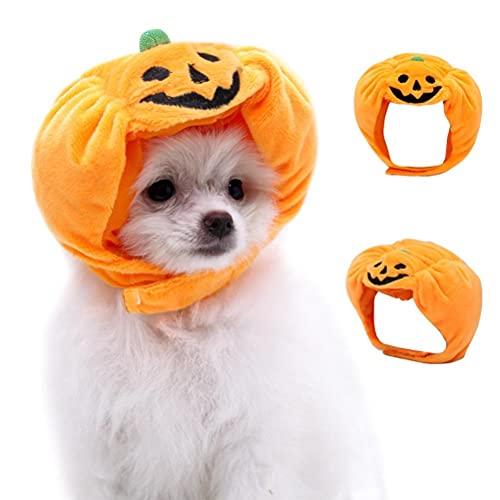 Urisgo Disfraz de Animal, Disfraz de Calabaza, Sombrero para Perro, Disfraz de Gato para Fiestas, Eventos de Halloween, Gorra para Mascotas, Sombrero Divertido