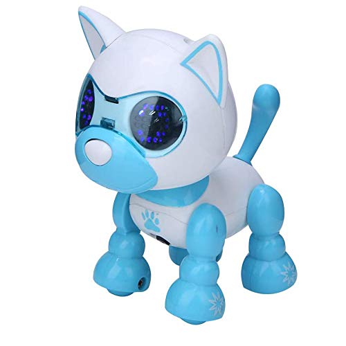 Varadyle Perro Robot Inteligente Perro Mascota Inteligente para NiñOs Luces de Contacto de InduccióN y Sonidos Mascotas ElectróNicas Juguetes de Perros para Mayores de 3 AñOs