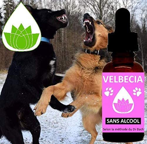 Velbecia® - Flores de Bach Animales agresivos (perros, gatos) SIN ALCOHOL (30 ml)