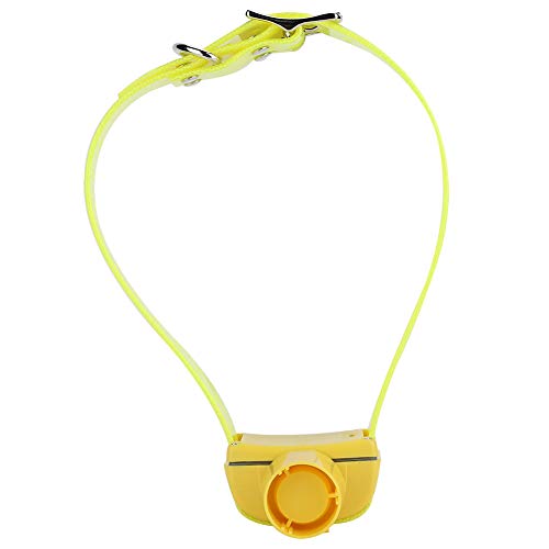 Venta Loca Collar de Caza de Entrenamiento, Collar de Caza de 12 * 11 * 3 cm, zumbador Ligero Bosque Amarillo para Perros Cazador de Caza