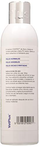 VetPlus Coatex Champú Aloe y Avena - 250 ml