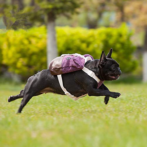 VICTORIE Paquete De Perro Arnés Bolsa De Sillín De para El Entrenamiento De Viaje Al Aire Libre Acampar Senderismo Violado S