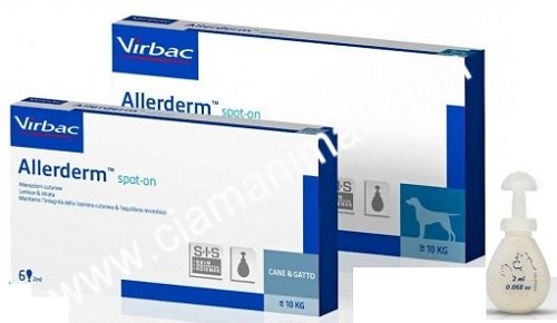 Virbac ALLERDERM Spot ON Sis 6X2 ML - 50 g